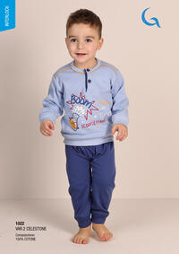 PIGIAMA NEONATO M/L 1022 Tellini S.R.L. Großhandelskleidung